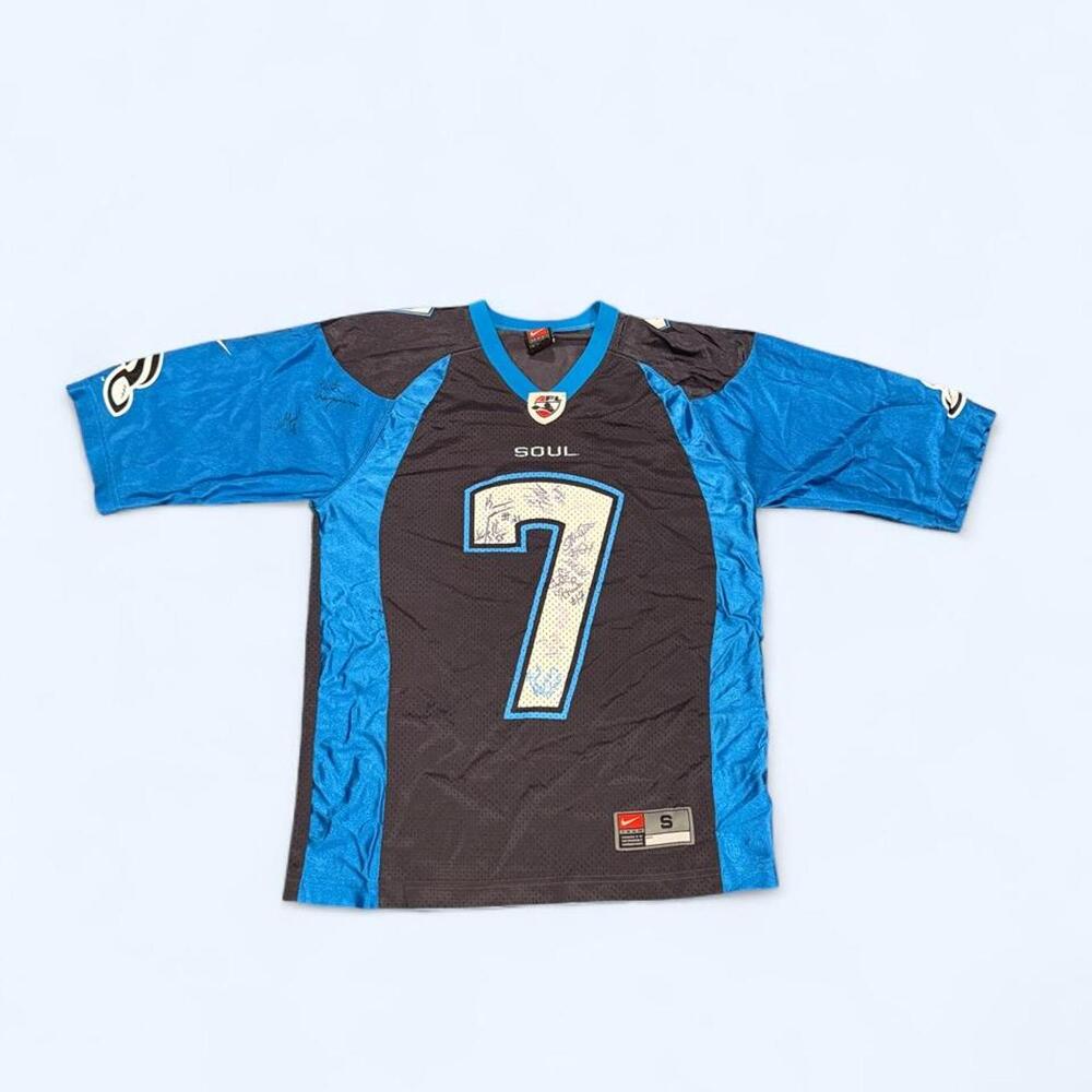 Vintage Nike AFL Signed Graziani 7 Football Jersey